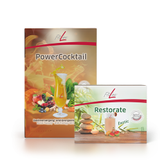 Optimalus rinkinys (PowerCocktail + Restorate Exotic)